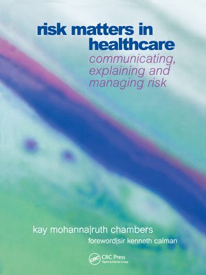 cover image of Risk Matters in Healthcare